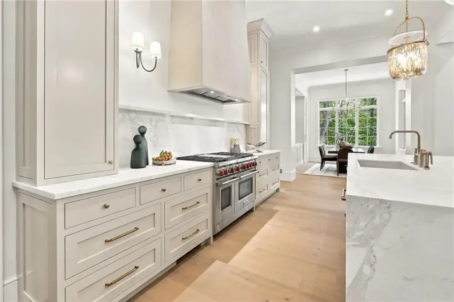Furnished interior view inside a new home in , Atlanta (Image 9).