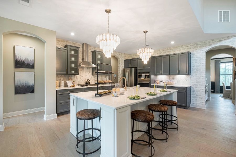 Furnished interior view inside a new home in Woodberry, Canton (Image 34).