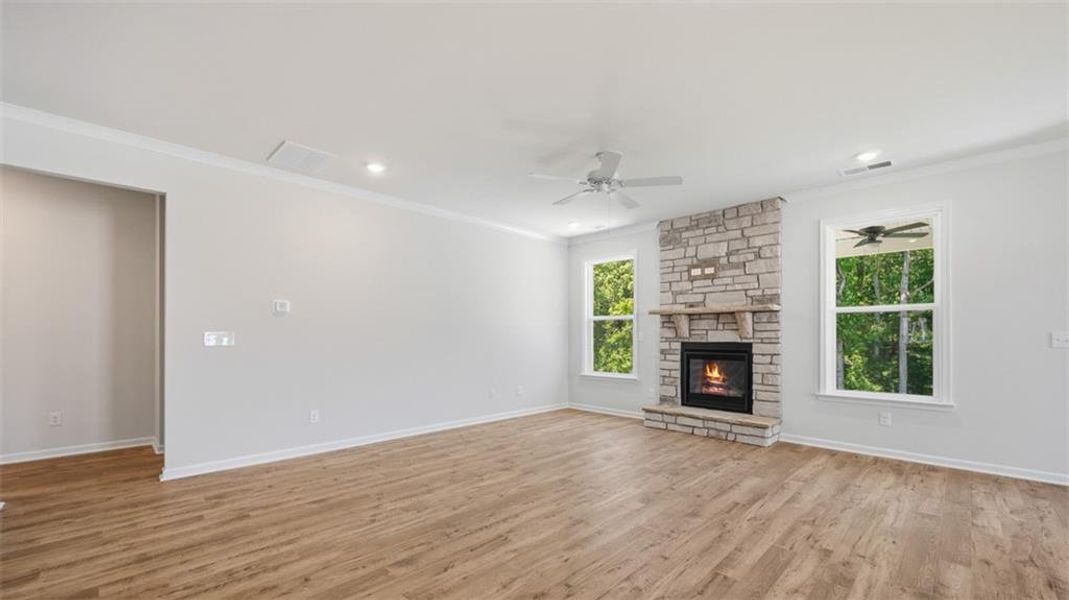 Spacious, unfurnished interior of a new home in Wildwood, Covington (Image 29). Spacious, unfurnished interior of a new home in Wildwood, Covington (Image 29).