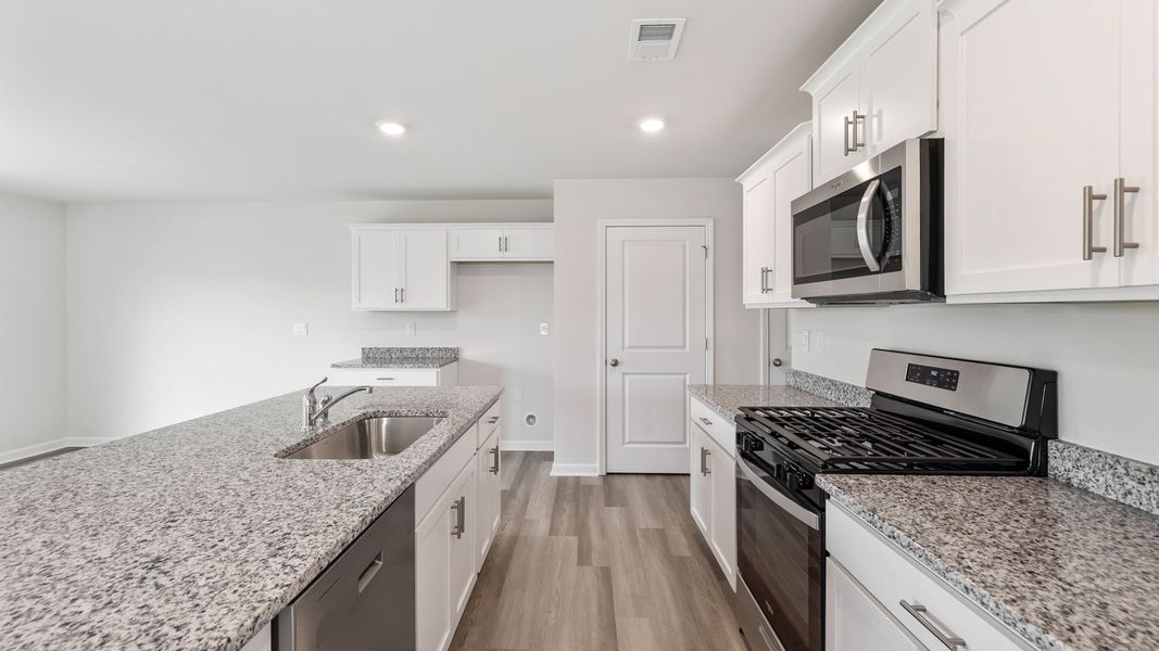Furnished interior view inside a new home in Durbin Meadows, Fountain Inn (Image 6).