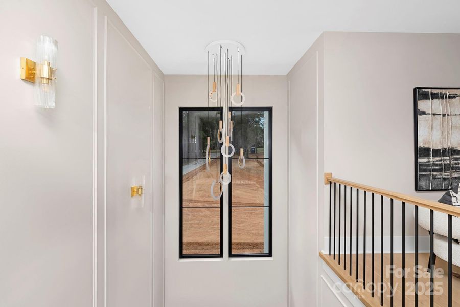 Furnished interior view inside a new home in , Weddington (Image 19).