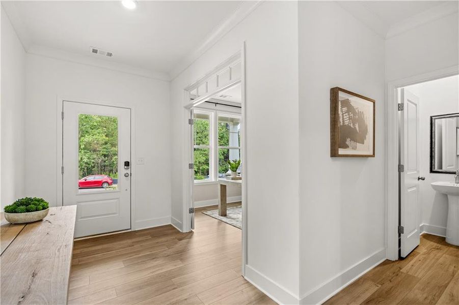 Spacious, unfurnished interior of a new home in Wellington Estates, Madison (Image 19).