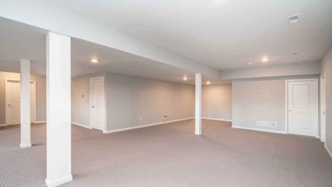 Representative unfurnished interior of a home built from the The Middleton by Norfolk Homes in Coronado Estates, Jackson (Image 59). Representative unfurnished interior of a home built from the The Middleton by Norfolk Homes in Coronado Estates, Jackson (Image 59).