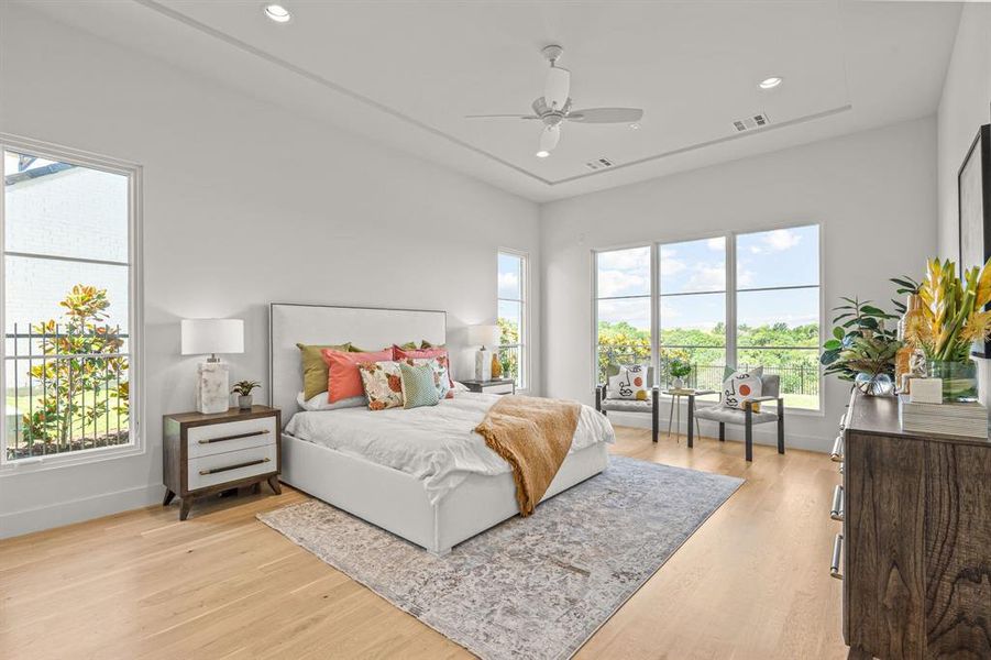 Furnished interior view inside a new home in , Fort Worth (Image 7). Furnished interior view inside a new home in , Fort Worth (Image 7).