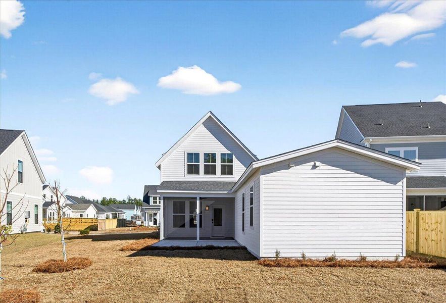 Exterior details and patio area of a home in , Summerville (Image 25).