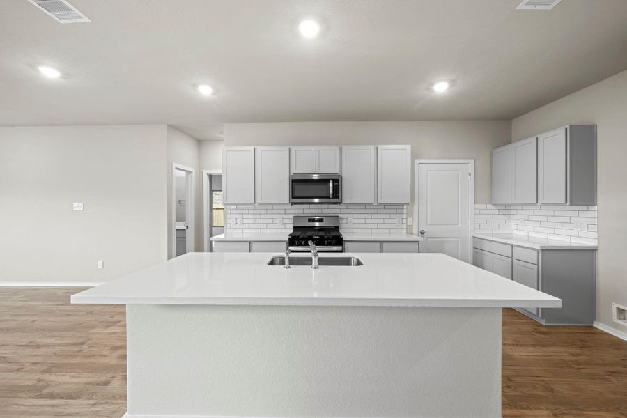 Furnished interior view inside a new home in Windrose Green, Angleton (Image 9).