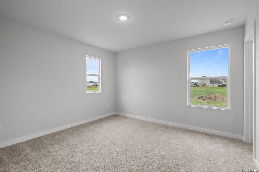Spacious, unfurnished interior of a new home in Applewhite Meadows, San Antonio (Image 33). Spacious, unfurnished interior of a new home in Applewhite Meadows, San Antonio (Image 33).