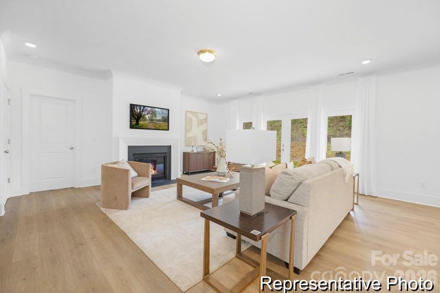 Furnished interior view inside a new home in Whispering Hills, Locust (Image 27).
