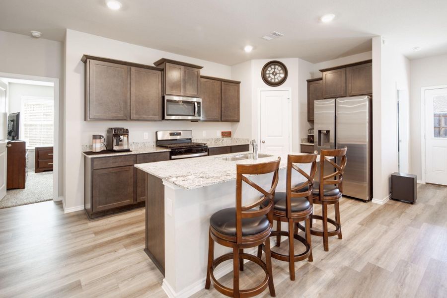 Furnished interior view inside a new home in , Navasota (Image 8).