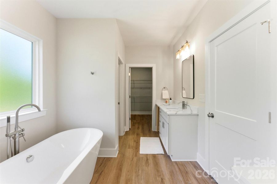 Furnished interior view inside a new home in , Conover (Image 8).