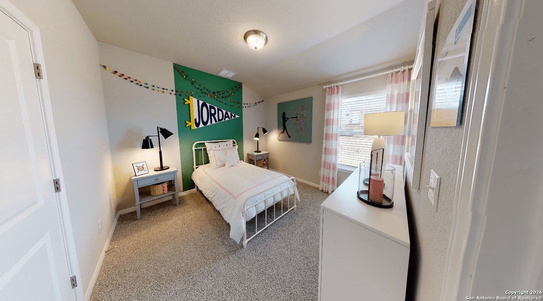 Furnished interior view inside a new home in Remington Ranch, San Antonio (Image 4).