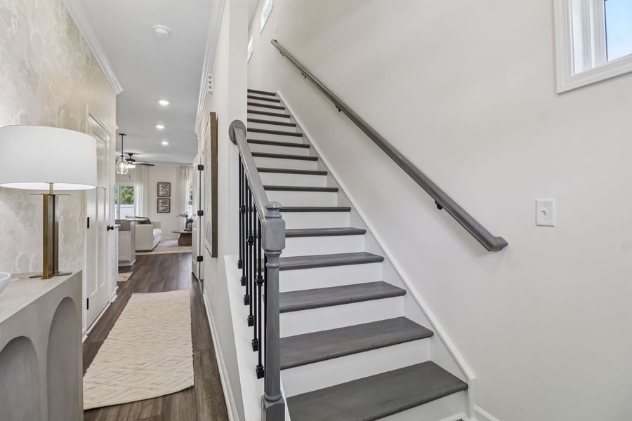 Representative furnished interior of a home built from the South Wind by Stanley Martin Homes in Walkers Trail, Lexington (Image 14).
