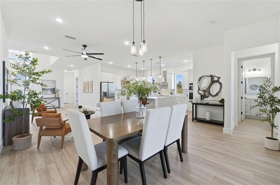 Furnished interior view inside a new home in , Lake Alfred (Image 38). Furnished interior view inside a new home in , Lake Alfred (Image 38).