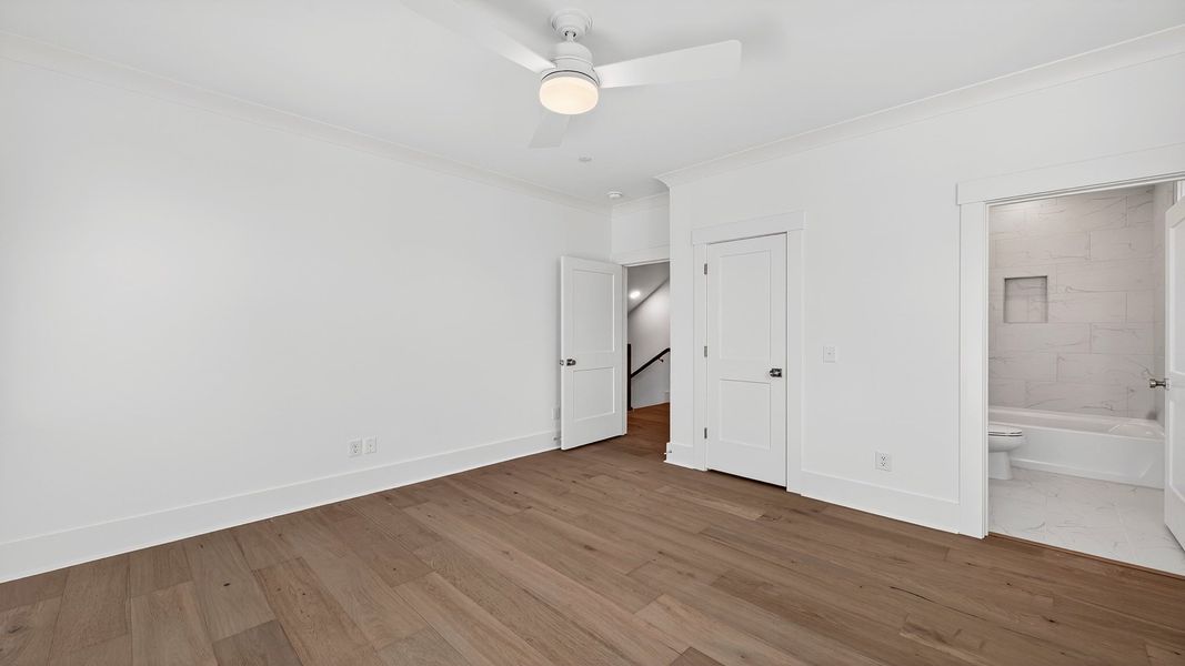 Representative furnished interior of a home built from the Seabrook by DRB Homes in Grants Court, Charleston (Image 15).