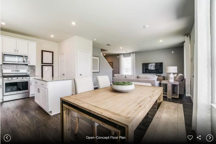 Interior photos- Photo of Centex model home with same floor plan, not of actual home listed.