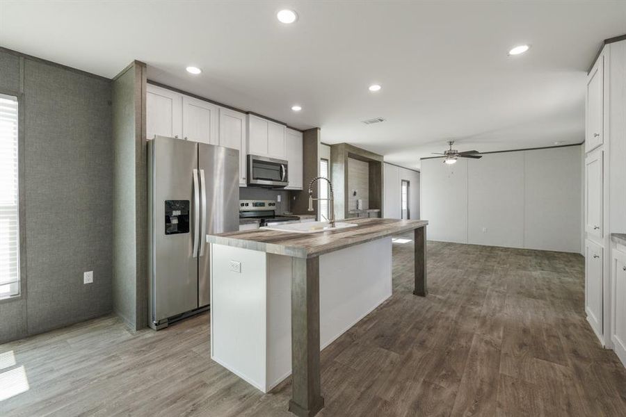 Furnished interior view inside a new home in , Hawley (Image 4).