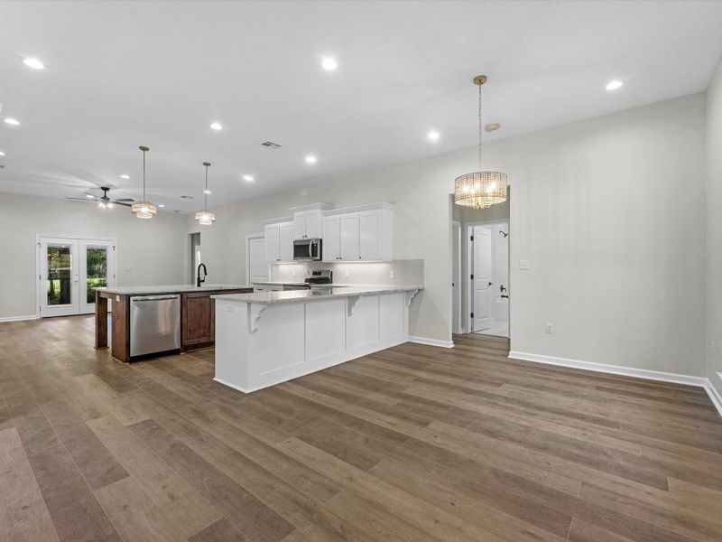 Front dining, adjacent to kitchen