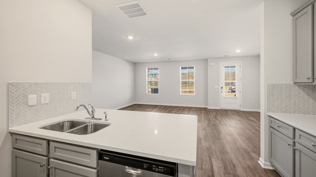 Furnished interior view inside a new home in Brookland Commons, Monroe (Image 10).