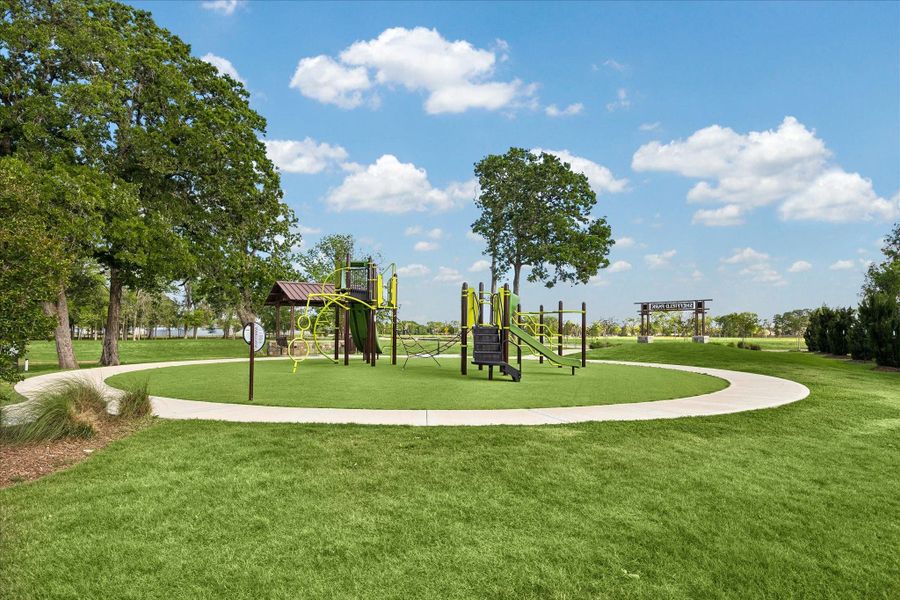 Nearby playground offers a fun, modern space for outdoor play just moments from home. Surrounded by walking paths and mature trees, it blends seamlessly into the community’s park like setting. Nearby playground offers a fun, modern space for outdoor play just moments from home. Surrounded by walking paths and mature trees, it blends seamlessly into the community’s park like setting.