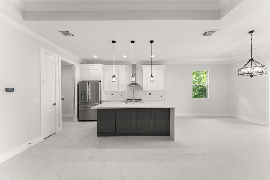 Furnished interior view inside a new home in , Stuart (Image 4). Furnished interior view inside a new home in , Stuart (Image 4).