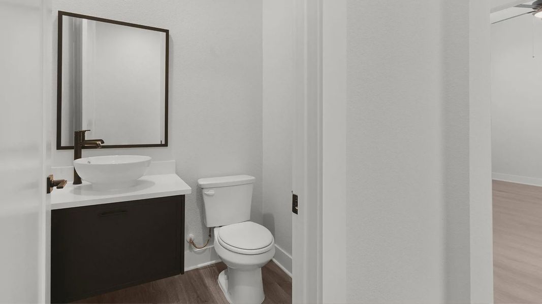 Representative furnished interior of a home built from the Montana by Chesmar Homes in Feathergrass, Florence (Image 5).