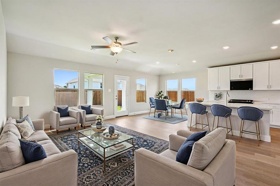 Photo is not of the actual home, but is an inspirational photo of builder’s model home and may depict options, furnishings, and/or decorator features that are not included.