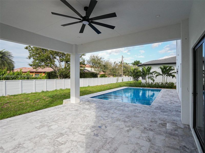 Exterior details and patio area of a home in , Davie (Image 2). Exterior details and patio area of a home in , Davie (Image 2).