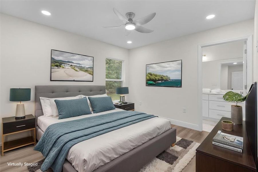 Furnished interior view inside a new home in , Summerfield (Image 14).