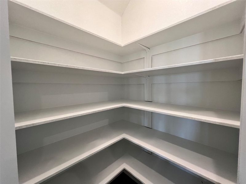 View of storage area