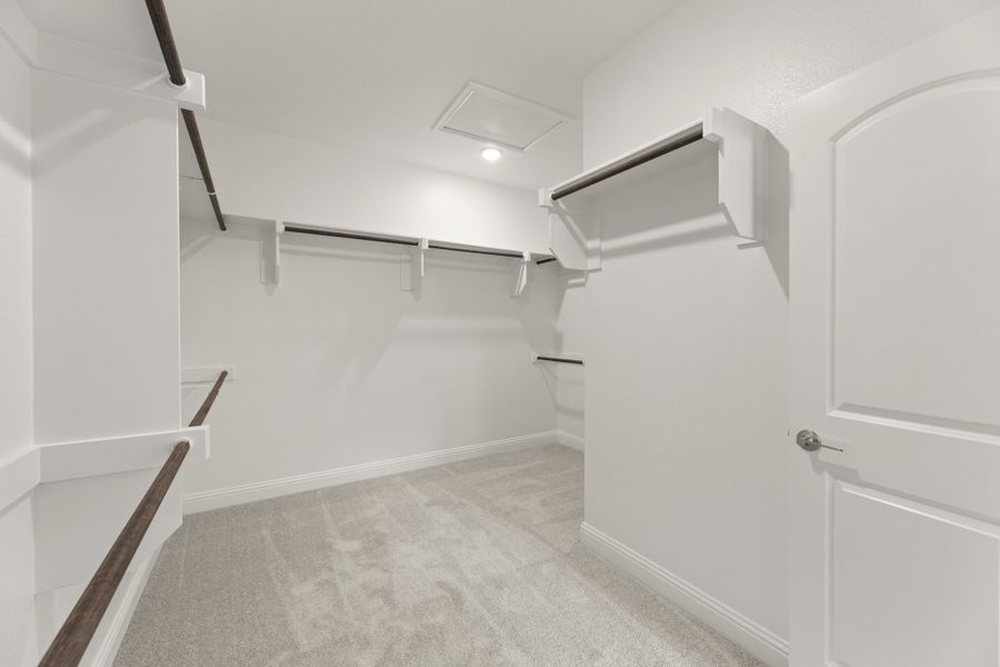 Spacious, unfurnished interior of a new home in Keeneland, Aubrey (Image 35). Spacious, unfurnished interior of a new home in Keeneland, Aubrey (Image 35).