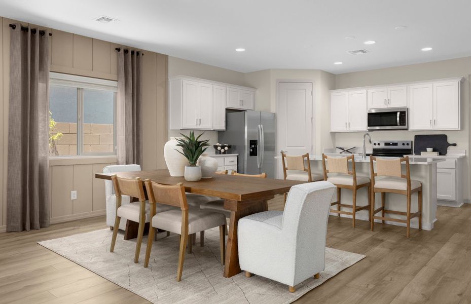 Representative furnished interior of a home built from the Lantana by Pulte Homes in Festival Foothills, Buckeye (Image 4).