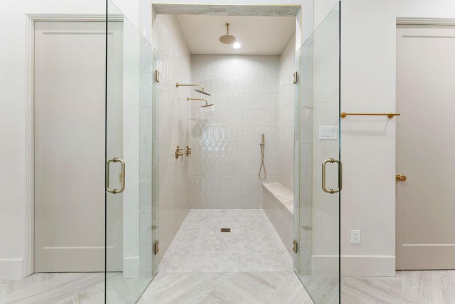 Furnished interior view inside a new home in , New Waverly (Image 9). Furnished interior view inside a new home in , New Waverly (Image 9).