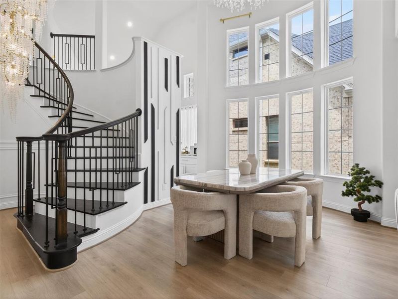 Furnished interior view inside a new home in , Wylie (Image 15).
