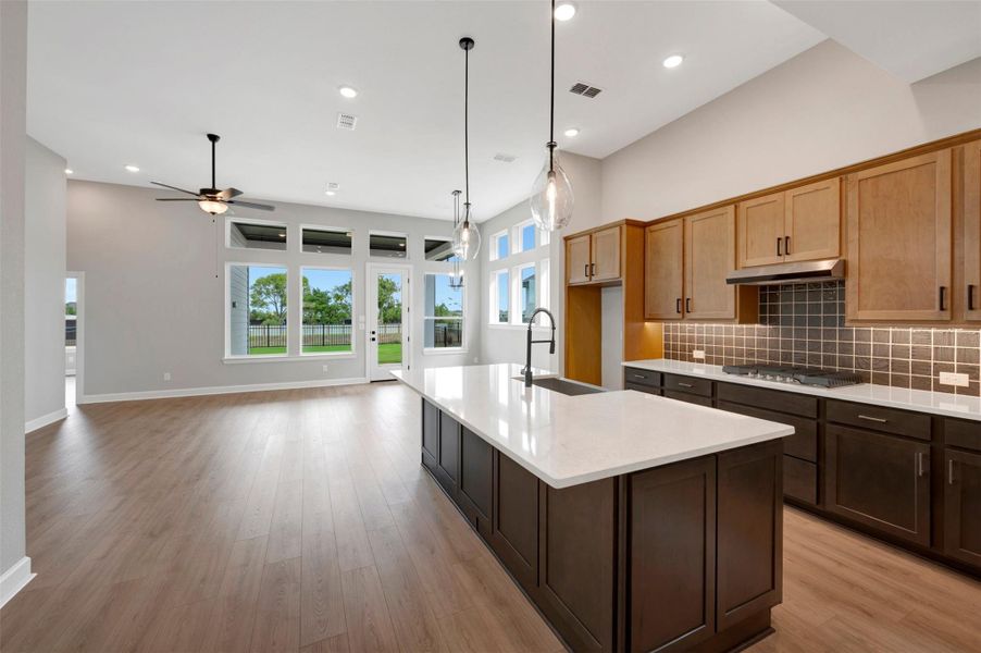 Furnished interior view inside a new home in Pomona - Reserve Collection, Manvel (Image 18).