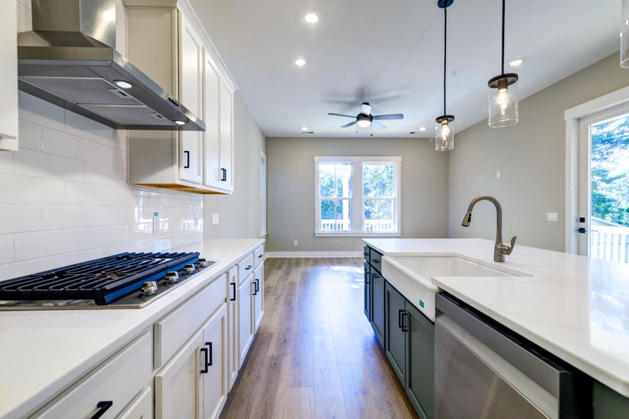 Furnished interior view inside a new home in , Charleston (Image 6).