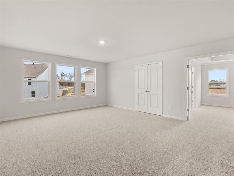 Spacious, unfurnished interior of a new home in Haven Abbey, Cumming (Image 33). Spacious, unfurnished interior of a new home in Haven Abbey, Cumming (Image 33).