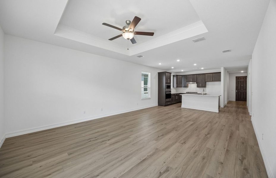 Spacious, unfurnished interior of a new home in Rosemary Fields, Godley (Image 17).