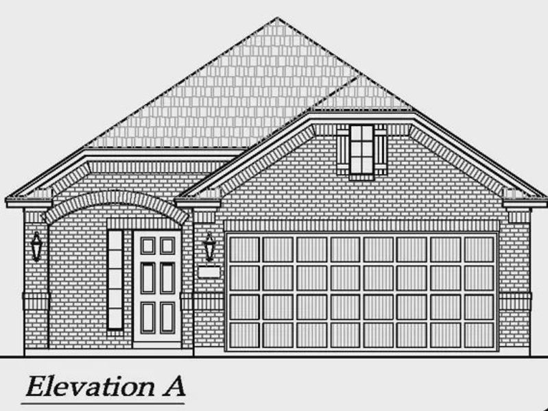 Representative rendering of the exterior for the Charleston by Chesmar Homes (Image 5).