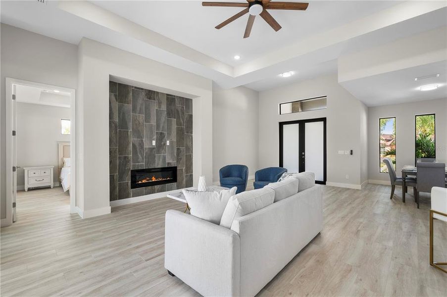 Furnished interior view inside a new home in , Punta Gorda (Image 7).