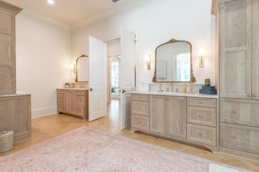 Furnished interior view inside a new home in , Canton (Image 28).