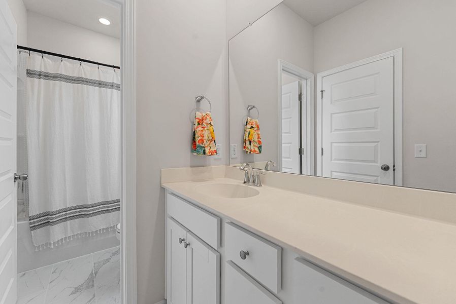 Furnished interior view inside a new home in Heron's Walk at Summers Corner, Summerville (Image 36).