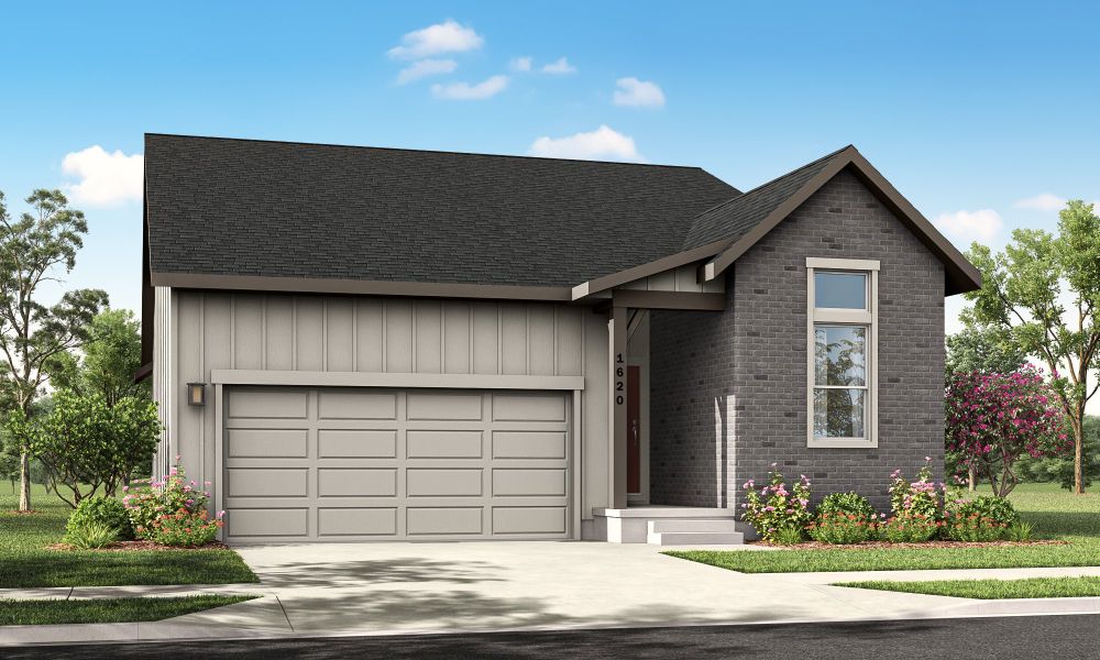 Representative exterior photo of a completed home built from the Christie by Hartford Homes in Prairie Song, Windsor, CO (Image 27). Representative exterior photo of a completed home built from the Christie by Hartford Homes in Prairie Song, Windsor, CO (Image 27).