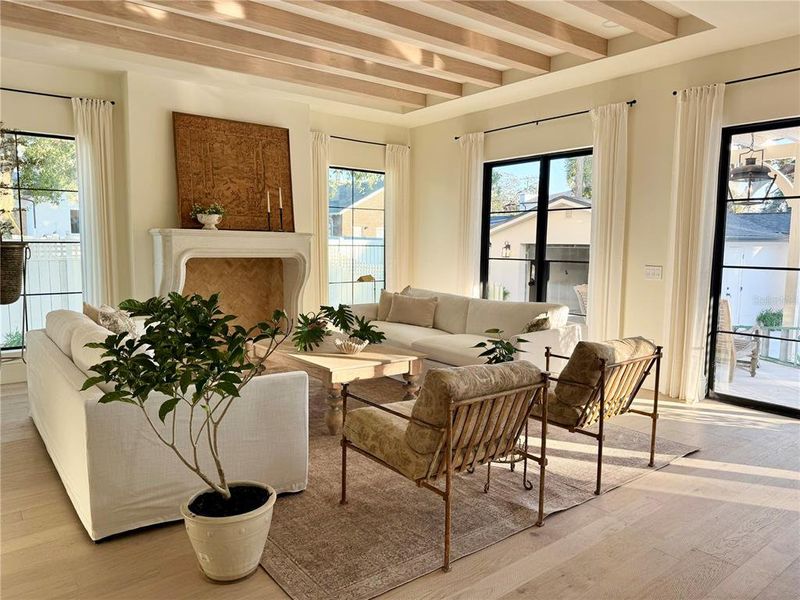 Furnished interior view inside a new home in , Tampa (Image 7).