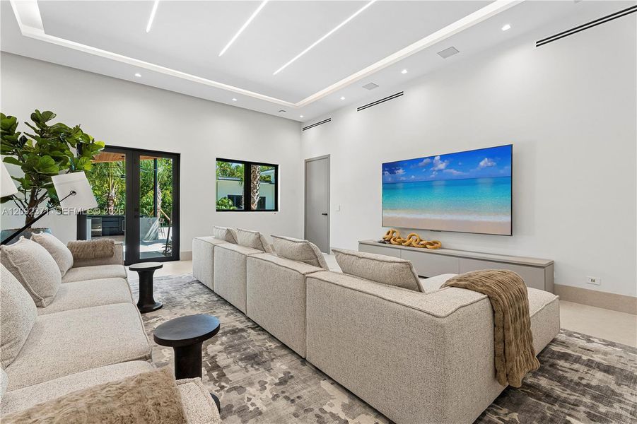Furnished interior view inside a new home in , Pinecrest (Image 44).