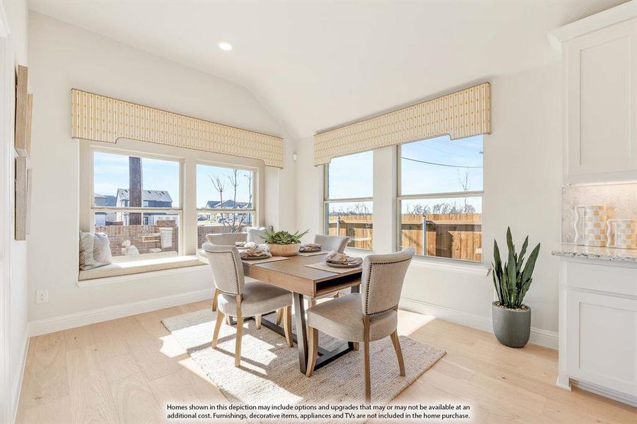 Furnished interior view inside a new home in Woodstone, Providence Village (Image 36).