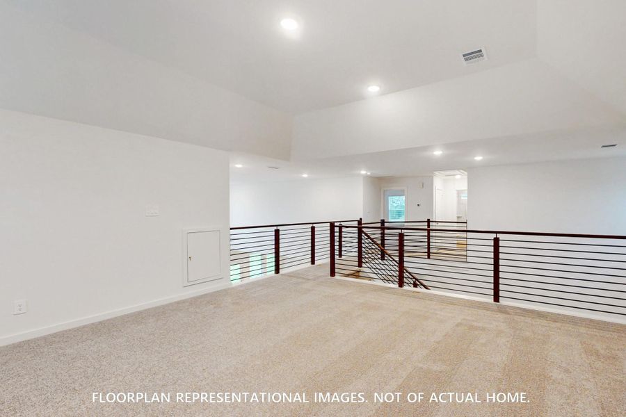 Spacious, unfurnished interior of a new home in Lone Star Landing, Montgomery (Image 17). Spacious, unfurnished interior of a new home in Lone Star Landing, Montgomery (Image 17).