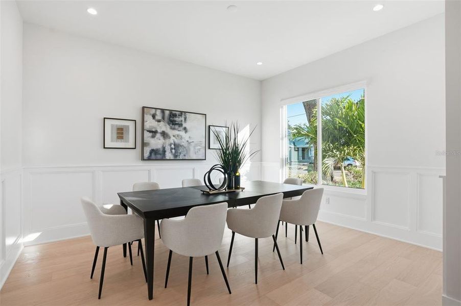 Furnished interior view inside a new home in , Tampa (Image 17).