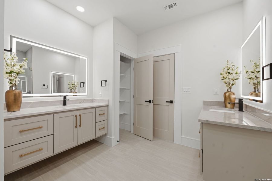 Furnished interior view inside a new home in , San Antonio (Image 19).