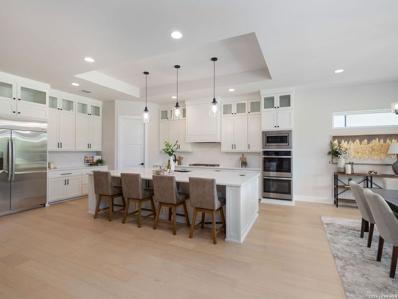 Furnished interior view inside a new home in , San Antonio (Image 37).