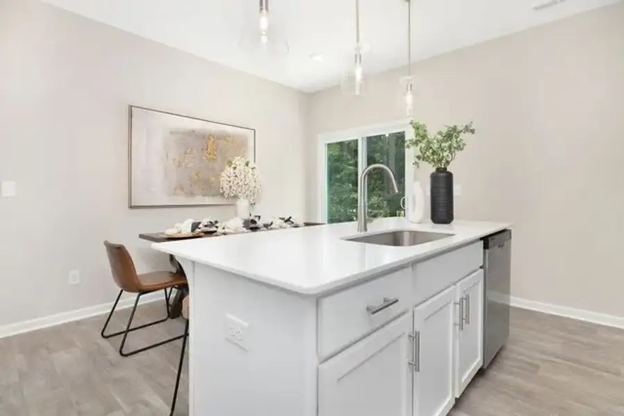 Representative furnished interior of a home built from the Canterbury by True Homes in The Retreat at Reedy Fork Ranch, Greensboro (Image 8).